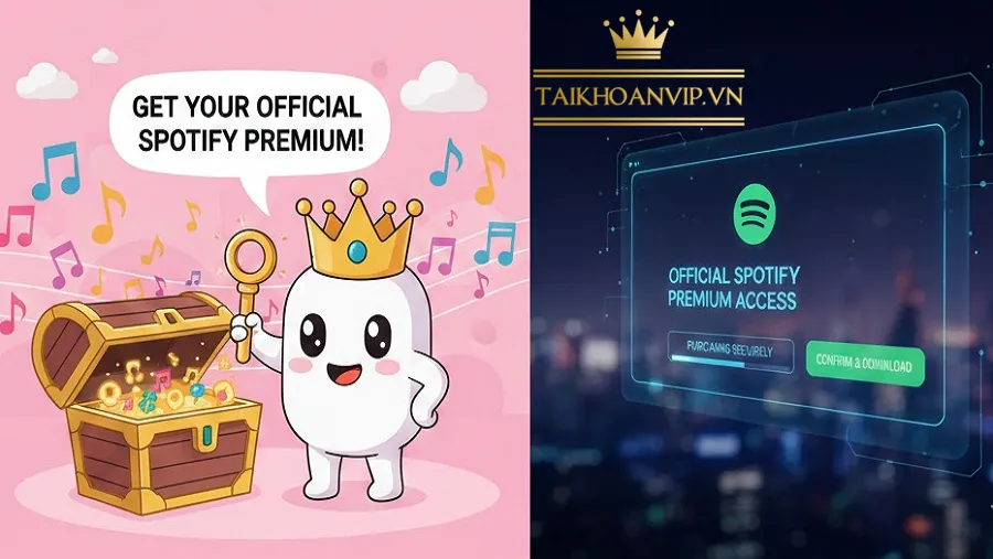 Lý do bạn nên mua tài khoản spotify premium tại taikhoanvip.vn