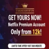 Mua Tài khoản Netflix Premium giá siêu rẻ chỉ từ 12k