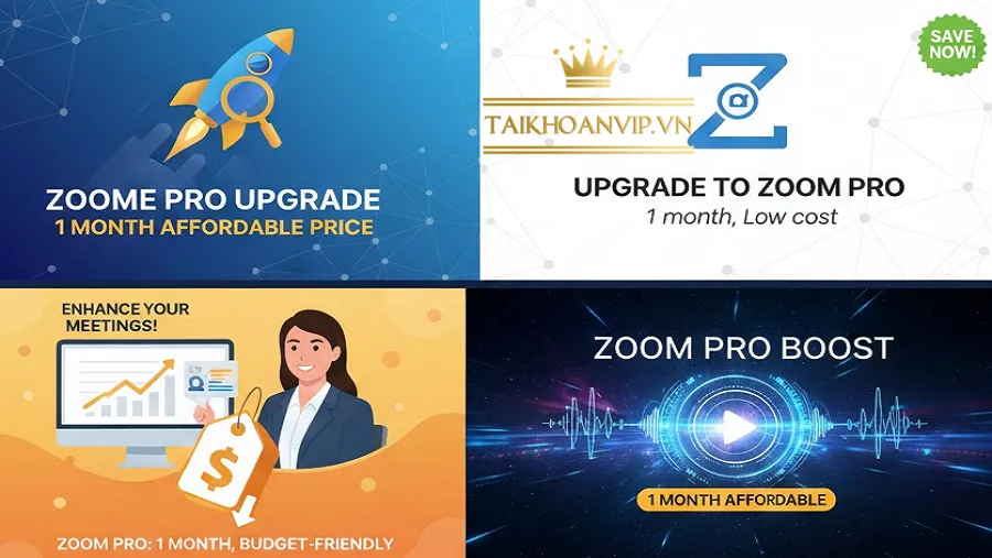 Lợi ích thực tế khi nâng cấp Zoom Pro 1 tháng giá rẻ