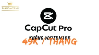 Mua CapCut Pro giá rẻ gói 1 tháng – Tài khoản bản quyền, kích hoạt nhanh, ổn định
