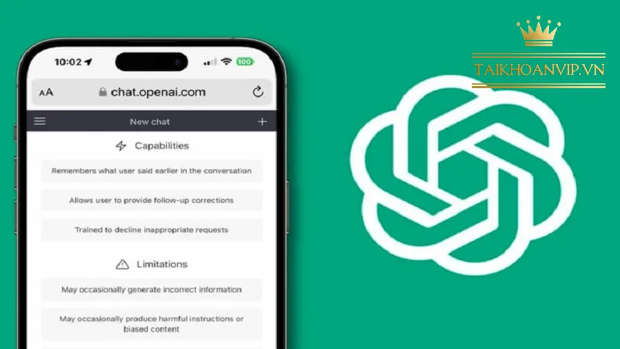 Hướng dẫn đăng nhập ChatGPT & ChatGPT Plus nhanh, an toàn, không lỗi xác minh. Mua tài khoản ChatGPT login chính chủ GPT-4 tại Taikhoanvip.vn.