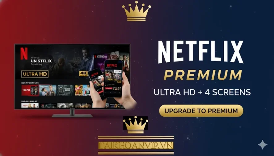 Netflix mua ở đâu uy tín, chính chủ và giá tốt nhất?