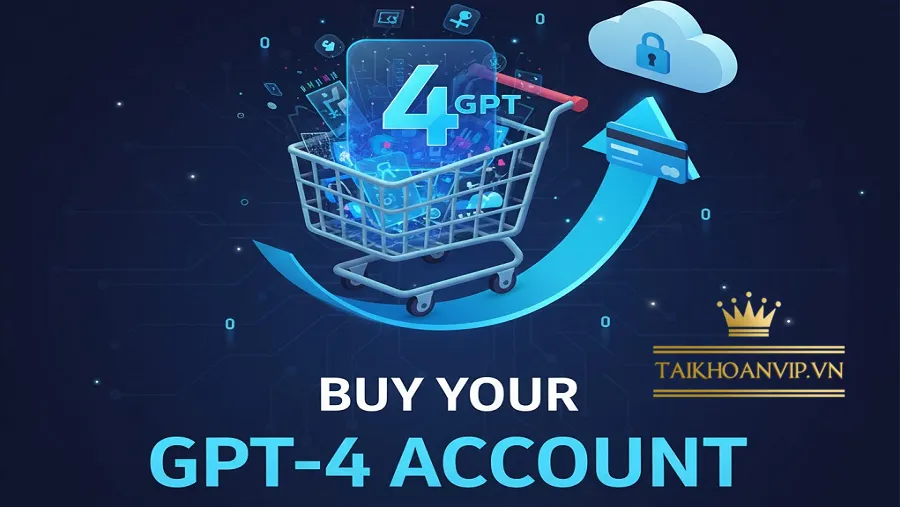 Mua tài khoản chat gpt 4 giá rẻ, hỗ trợ giao nhanh – bảo hành đầy đủ. So sánh mua chat gpt và mua chatgpt plus, chọn gói phù hợp tại Taikhoanvip.vn.