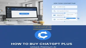 Hướng dẫn cách mua ChatGPT Plus, kèm lựa chọn mua ChatGPT Go an toàn – nhanh – không lỗi. Dành cho người mới nâng cấp ChatGPT năm 2025.