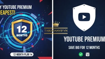 Mua YouTube Premium giá rẻ đầy đủ tính năng: không quảng cáo, phát nền, tải ngoại tuyến. Hỗ trợ 24/7, giao 5–15 phút. Mua gói YouTube Premium tại Taikhoanvip.vn.