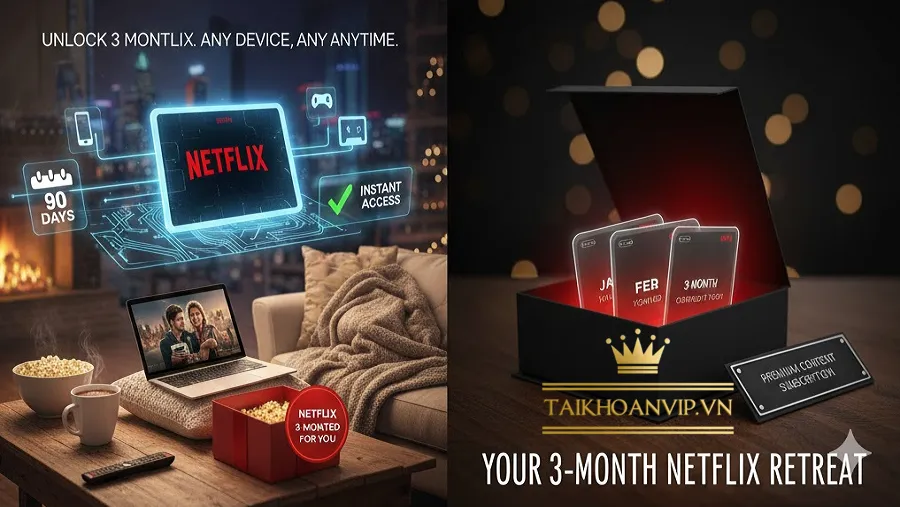 Lợi ích khi mua gói Netflix tại Taikhoanvip.vn