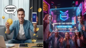 Mua Gemini pro gói 1 tháng giá rẻ – Truy cập sức mạnh AI của Google