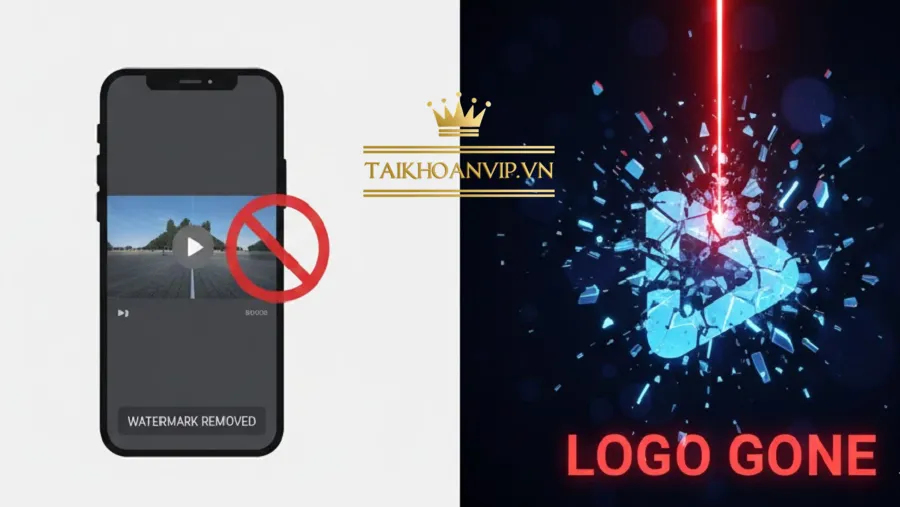 Nếu bạn dùng CapCut Pro, việc xóa logo đơn giản hơn thế nào?