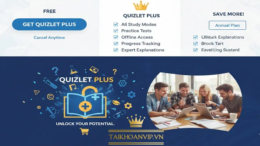 Tổng quan về Quizlet và gói học Quizlet Plus