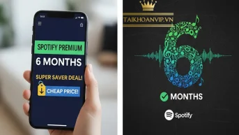 Cách đăng ký Spotify Premium nhanh, dễ, không cần thẻ quốc tế. Nghe nhạc không quảng cáo, tải offline. Hướng dẫn đầy đủ – có link mua tại Taikhoanvip.vn.