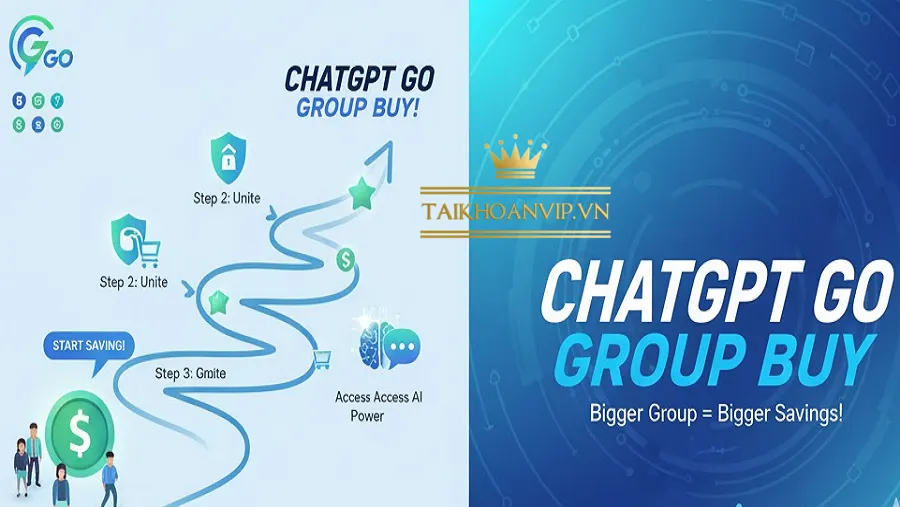Lợi ích khi mua ChatGPT Go giá rẻ tại Taikhoanvip.vn