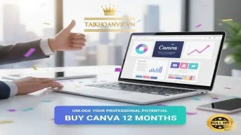 Mua Canva giá rẻ, dùng full Canva Pro, giao nhanh 5 phút, bảo hành trọn gói – Uy tín tại Taikhoanvip.vn.