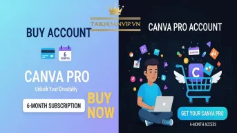 Mua tài khoản Canva giá rẻ, dùng full Canva Pro, giao nhanh 5 phút, bảo hành trọn gói. Uy tín – hỗ trợ nhanh tại Taikhoanvip.vn.