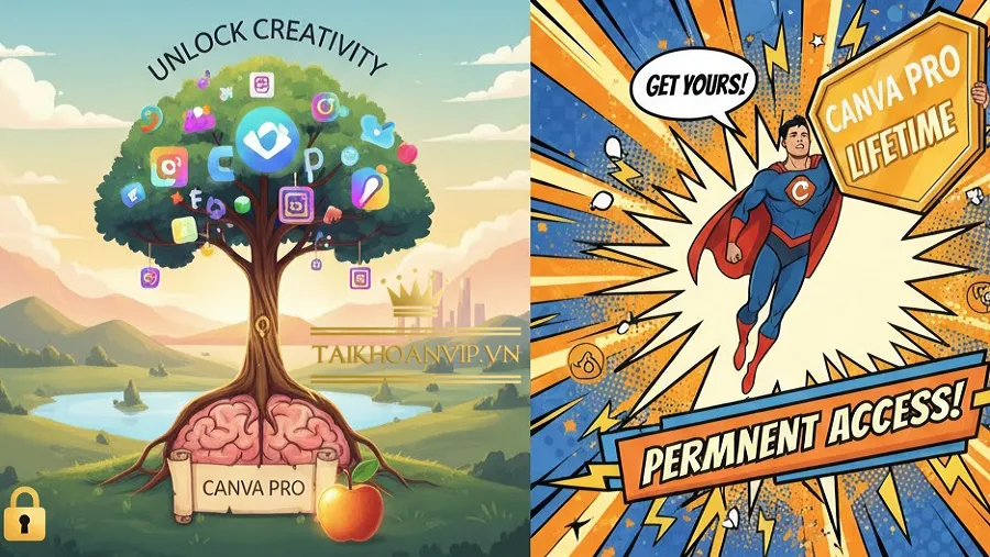 “Mua Canva Pro vĩnh viễn” – Hiểu đúng để tránh bị lừa