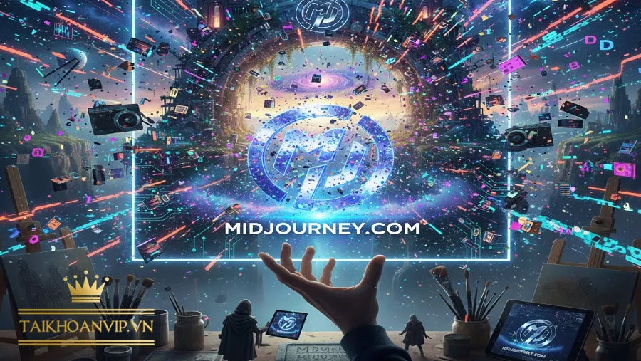 idjourney Com là gì? Trang chính thức để quản lý tài khoản Midjourney
