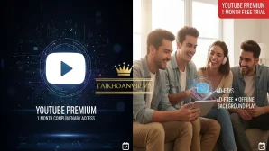 YouTube Premium 1 tháng giá rẻ – Mượt mà, không quảng cáo, giao nhanh