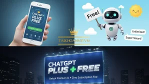 Hướng dẫn chi tiết cách dùng ChatGPT Plus Free an toàn, hợp pháp 2025. So sánh bản miễn phí và chính chủ, mẹo dùng thử GPT-4 miễn phí hiệu quả.