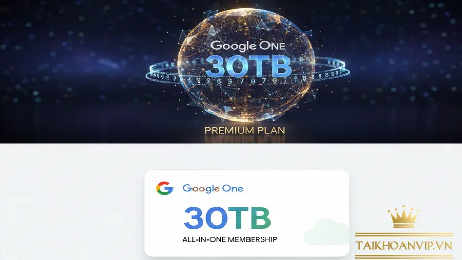 So sánh Google One 30TB với Google Workspace