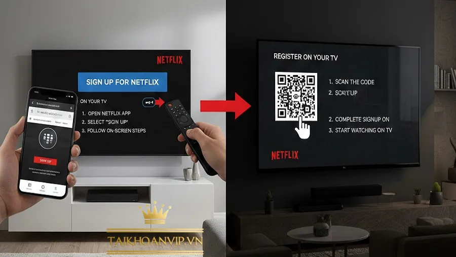 Cách đăng ký Netflix trên tivi 2025 | Hướng dẫn chi tiết cho Smart TV