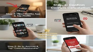 Cách hủy gói Netflix trên điện thoại nhanh, không mất tiền