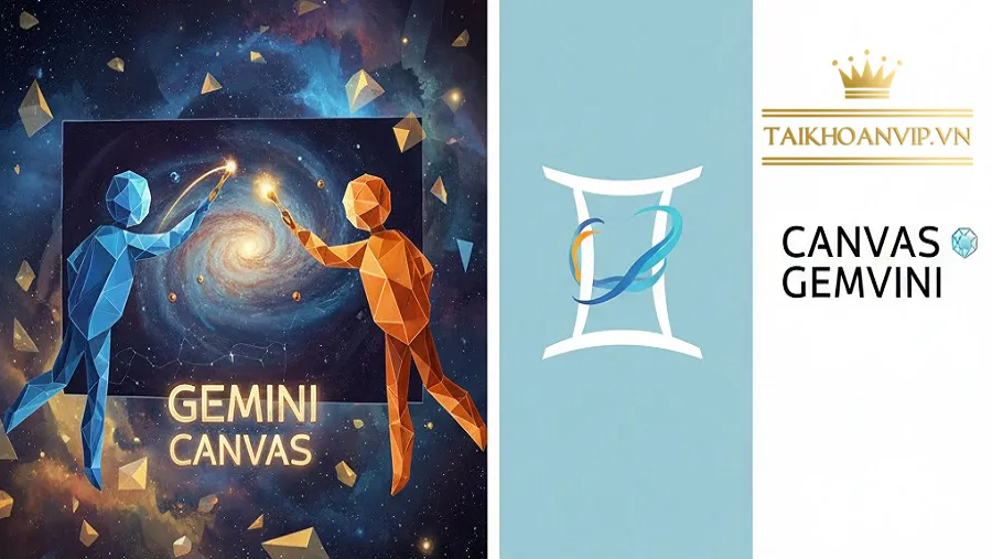 Canvas Gemini: Công cụ AI sáng tạo mạnh nhất & gói Gemini Pro giá rẻ