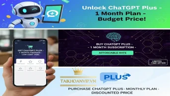Chat GPT Plus – Nâng cấp mạnh mẽ | Mua tài khoản ChatGPT Plus giá rẻ