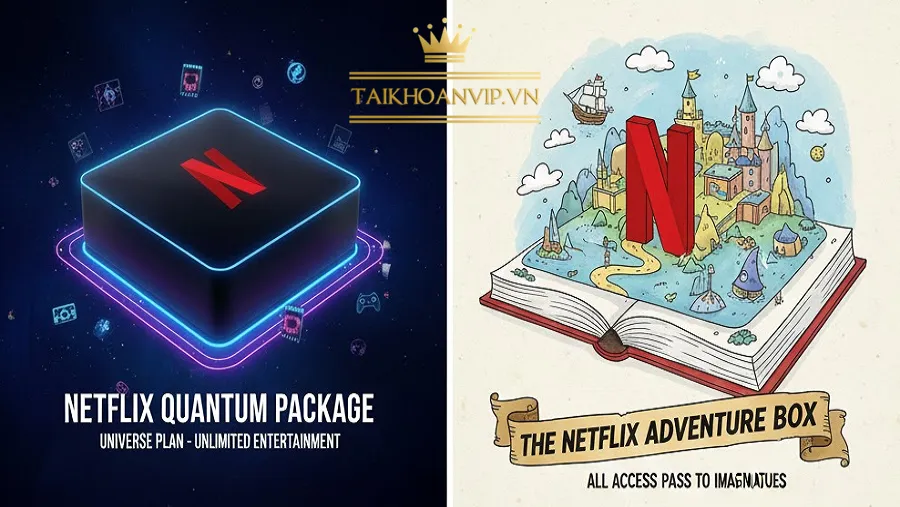 Giá Netflix giữa các gói chênh lệch như thế nào?