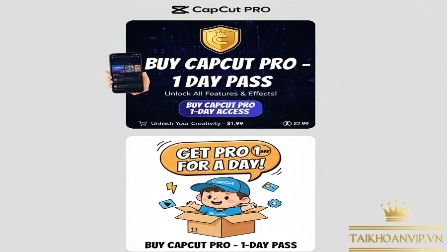 Nên Chọn CapCut Pro 1 Ngày Hay Gói Tháng?