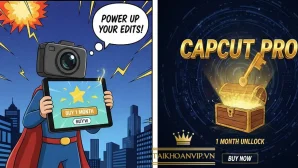 Mua CapCut Pro 1 Tháng Giá Rẻ – Dùng Ngay, Đầy Đủ Tính Năng