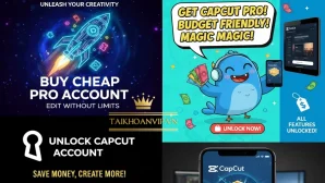 Mua Tài Khoản CapCut Pro Giá Rẻ, Dùng Ổn Định