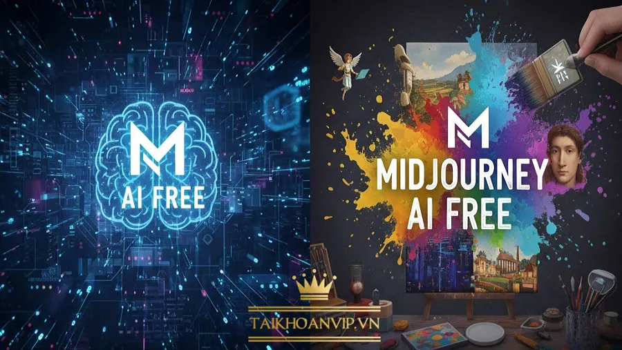 So sánh nhanh: Midjourney AI free vs Mua tài khoản Midjourney