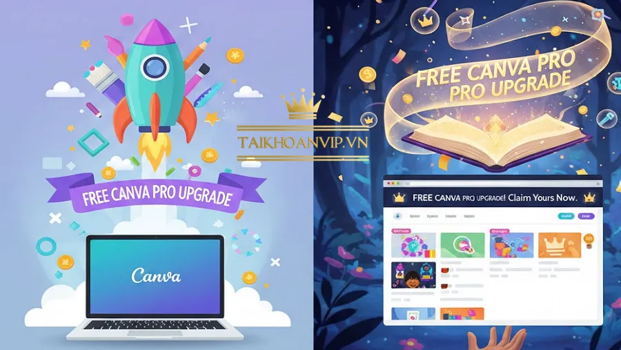 Nâng cấp Canva Pro miễn phí – Hướng dẫn hợp pháp & cách tiết kiệm