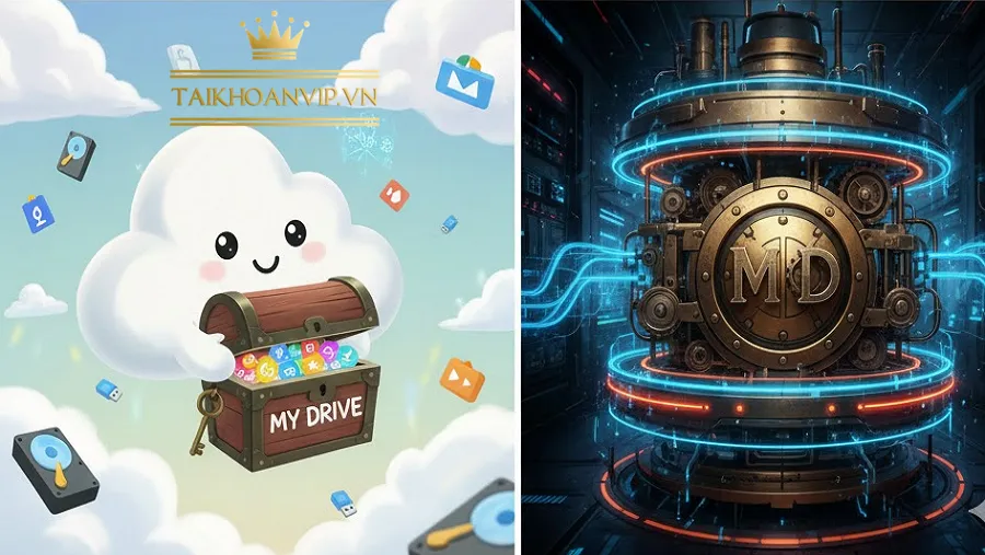 Chia sẻ dung lượng drive của tôi với gia đình