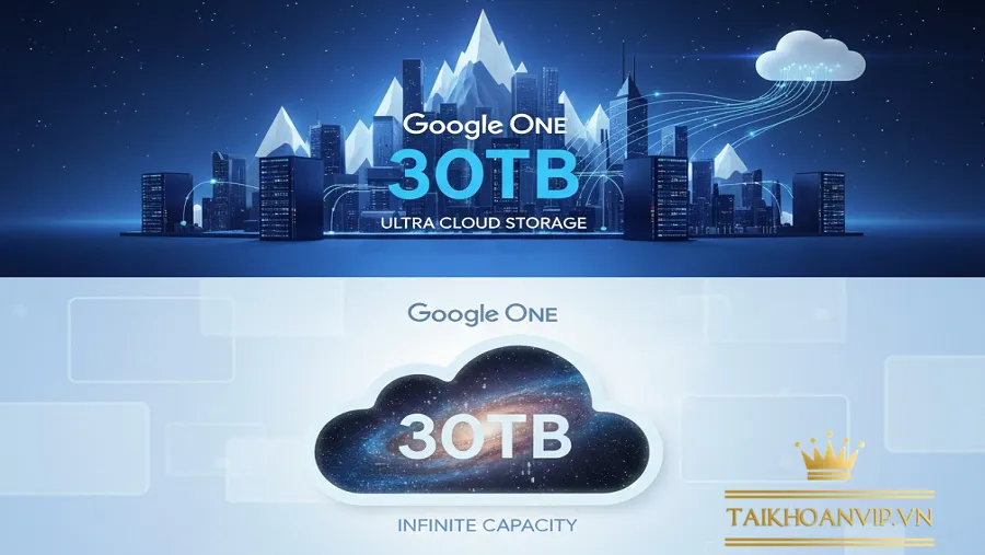 Vì sao Google triển khai gói 30TB?
