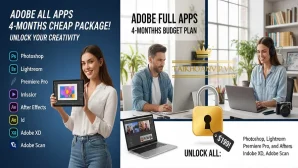 Mua tài khoản Adobe Full App 4 tháng giá rẻ - Bản quyền chính chủ