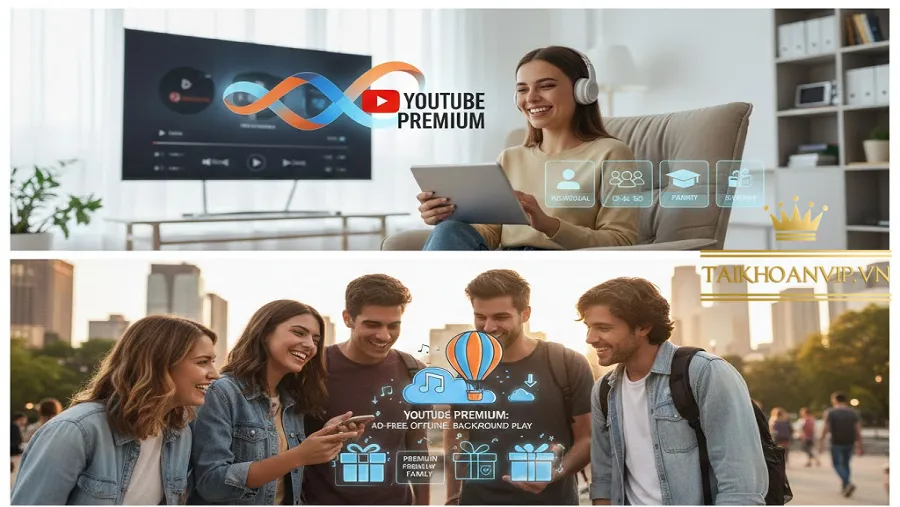 Tổng hợp các gói YouTube Premium phổ biến hiện nay