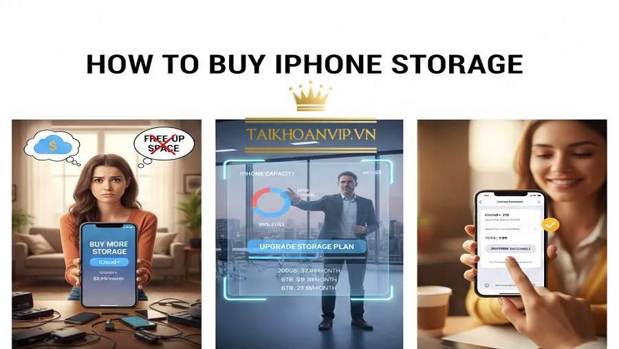 Cách mua dung lượng iPhone đơn giản, nâng cấp iCloud hiệu quả