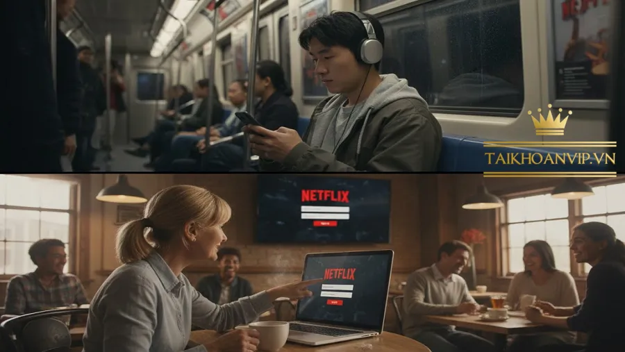 Cách bảo mật Netflix account sau khi đăng nhập