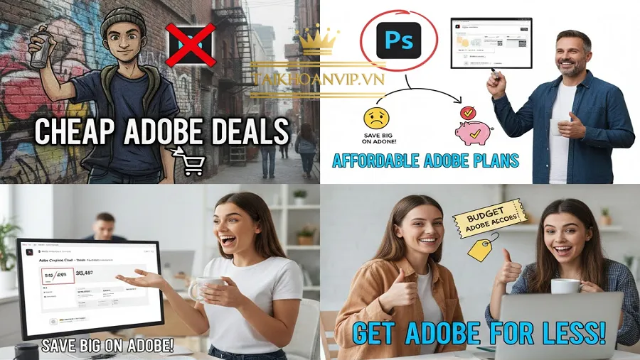 Adobe Full App 119K/Tháng gồm những phần mềm nào?