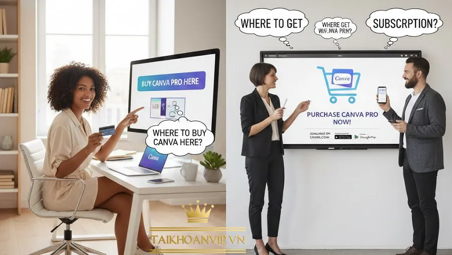 Vậy mua Canva Pro ở đâu uy tín, giá tốt nhất?