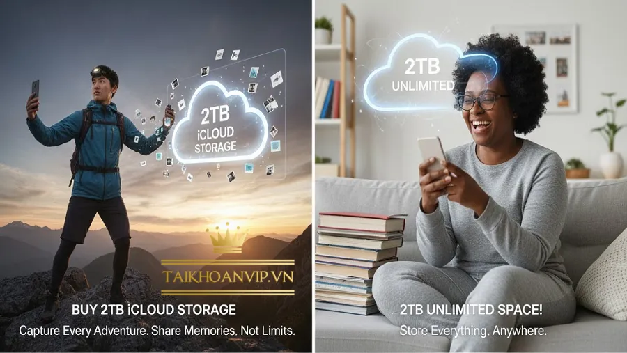 Vì sao nên chọn mua dung lượng iCloud 2TB gói 1 năm?