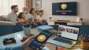 Mua YouTube Premium Family Giá Tốt – Xem Không Quảng Cáo