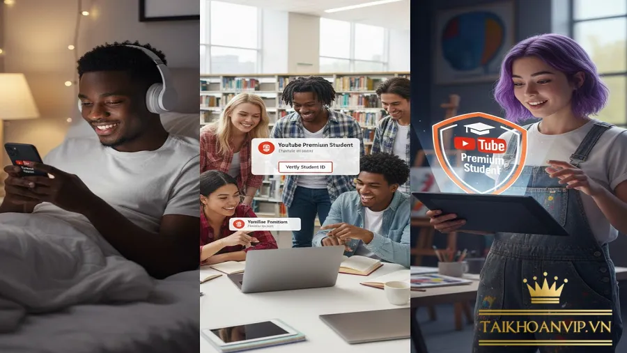 Lợi ích thực tế của YouTube Premium Student với sinh viên