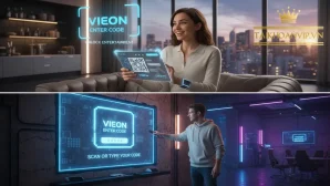 Nhập mã VieON: Hướng dẫn kích hoạt VieON VIP, TV, Giải trí