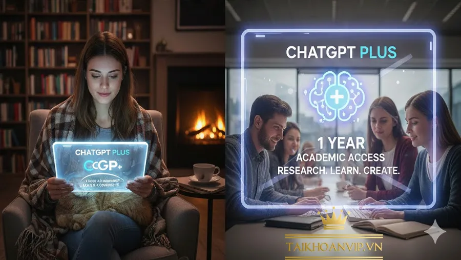 ChatGPT Plus 1 Năm Giá Tốt – Mua Tài Khoản ChatGPT Plus