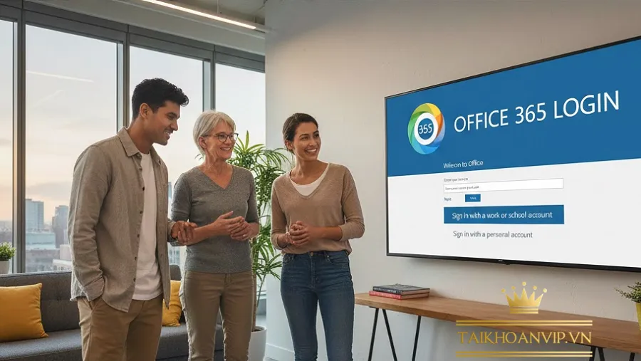 Office 365 đăng nhập trên điện thoại