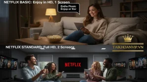 Các gói Netflix hiện nay: Bảng giá, so sánh và cách chọn gói phù hợp nhất