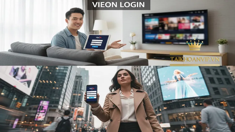 VieON đăng nhập: Hướng dẫn chi tiết, an toàn và dễ nhất