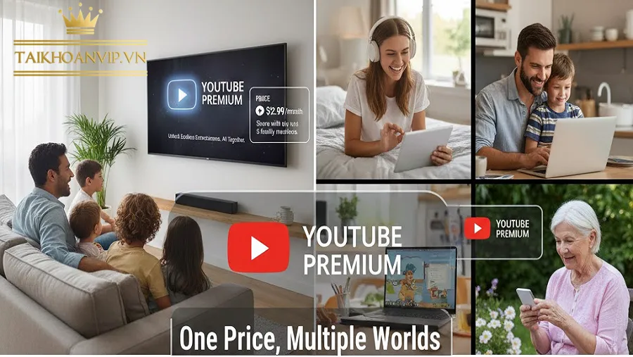 YouTube Premium Family Giá Bao Nhiêu? Giải Pháp Tiết Kiệm