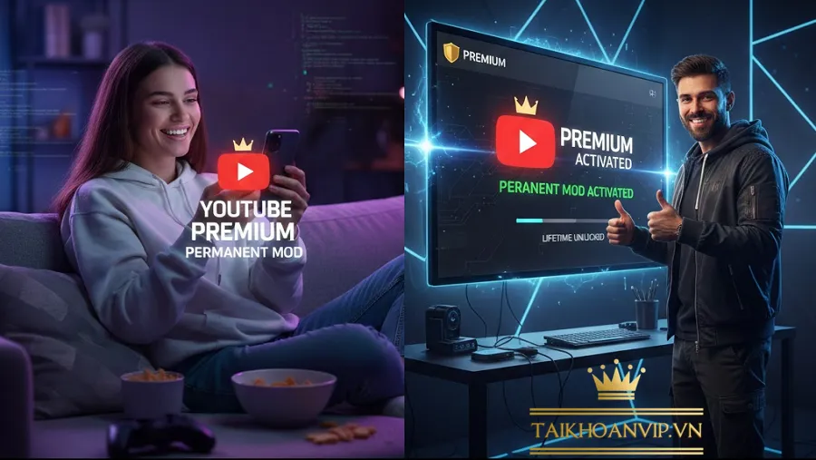 YouTube Premium Vĩnh Viễn Mod Có Thật Không? Cảnh Báo Rủi Ro